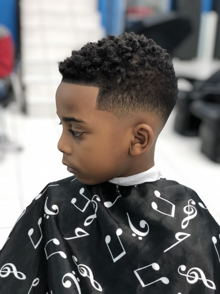 Black child haircut at Culture Kutz Nyali